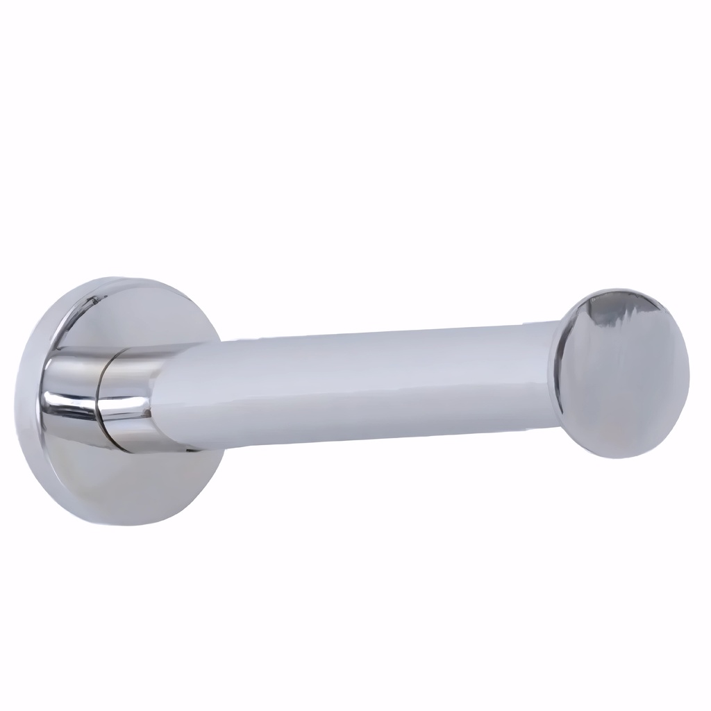 Portarrollo higiénico doméstico en Acero Inox/Pulido serie Máxima libre horizontal