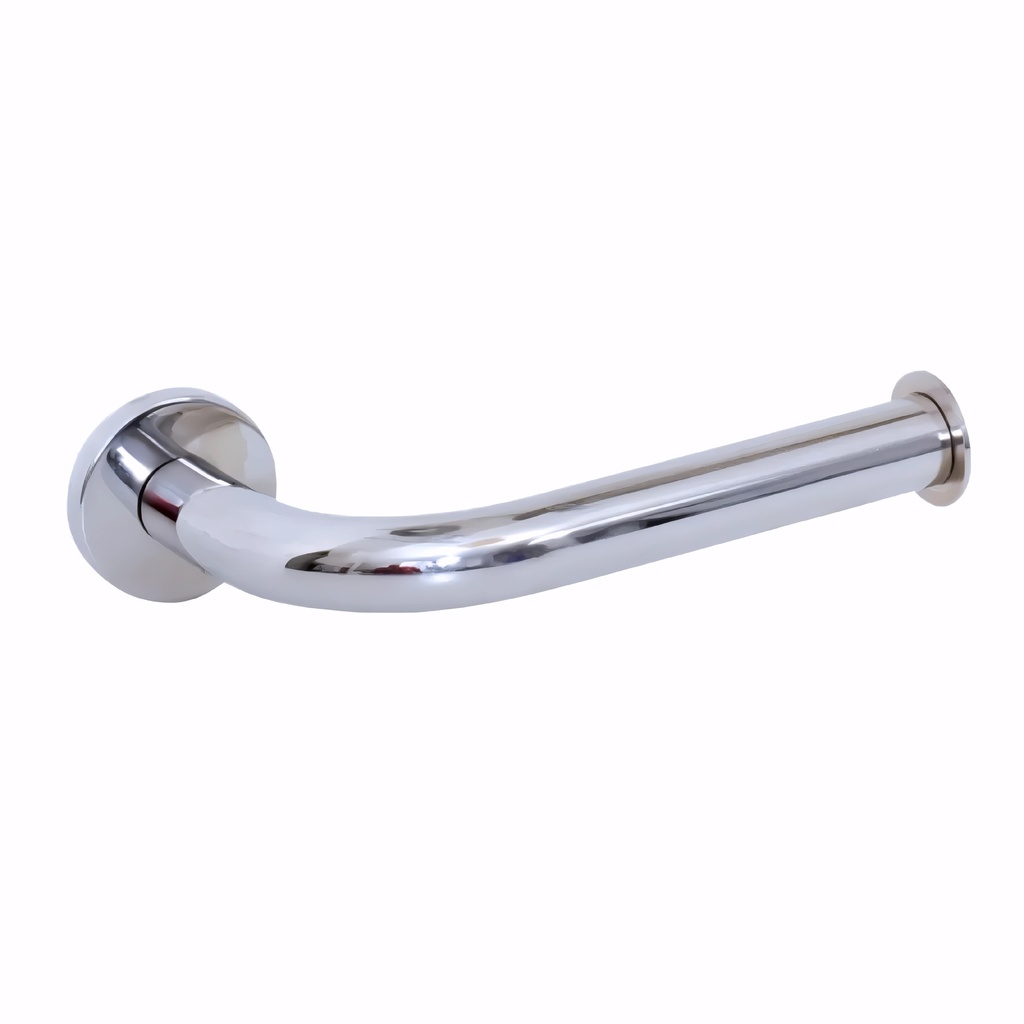 Portarrollo higiénico doméstico en Acero Inox/Pulido serie Máxima sin tapa 90º