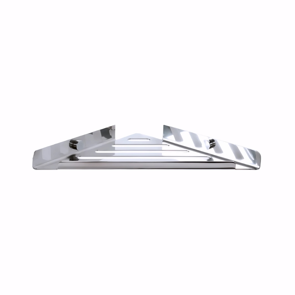 Jabonera de baño en Acero Inox/Pulido serie Máxima láser rincón