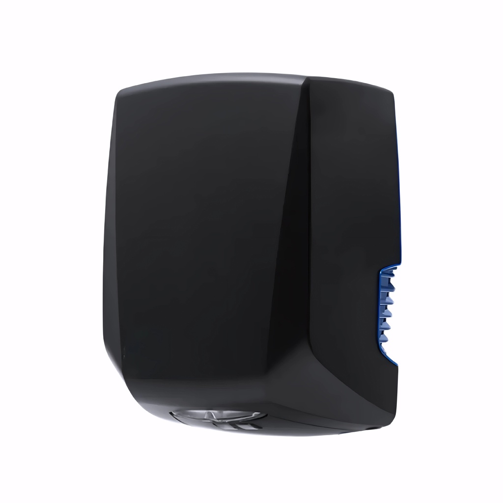Secador de manos en Plástico / Negro Mate Óptico Power Filtro Hepa 1200 W
