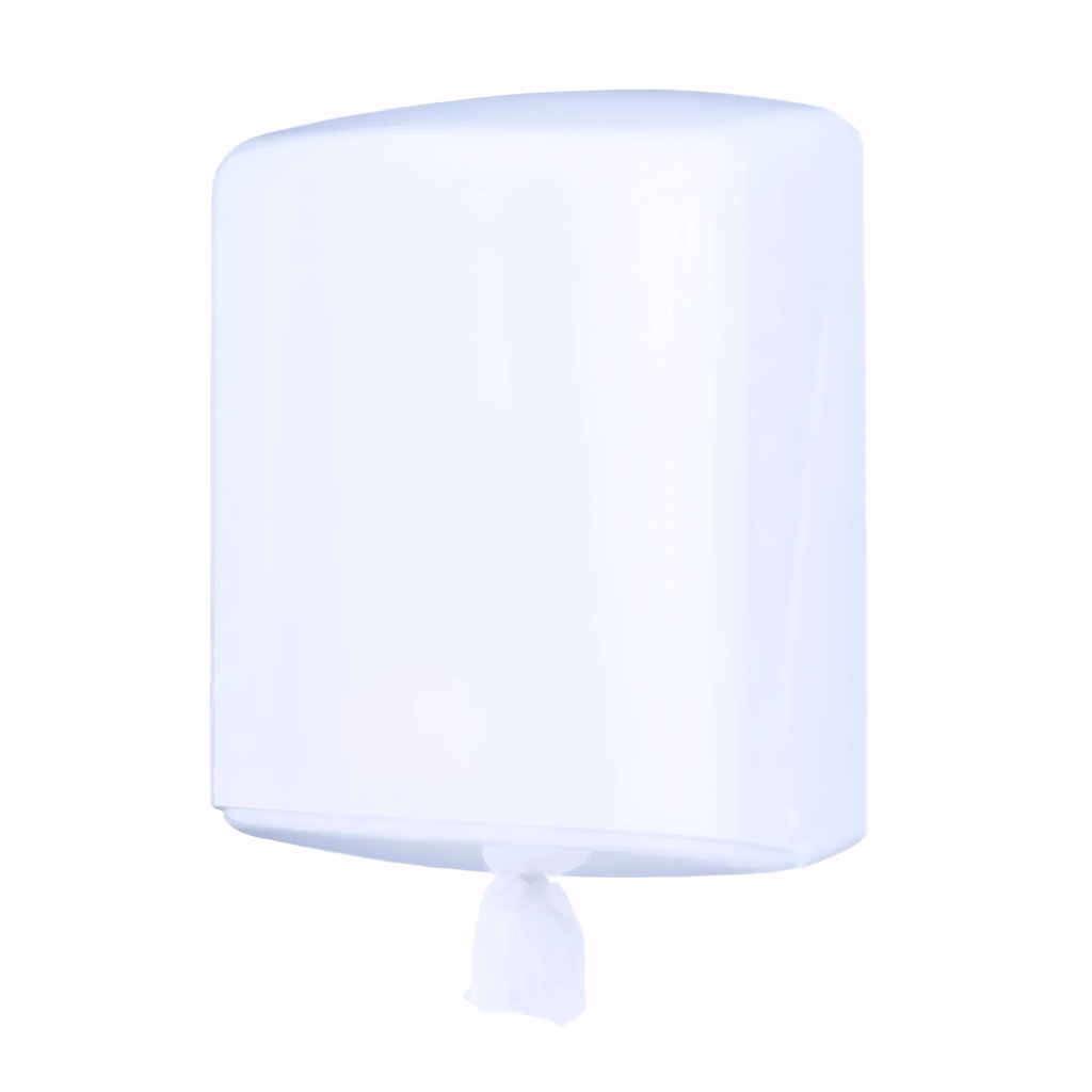 Dispensador papel de manos Mecha en Plástico / Blanco