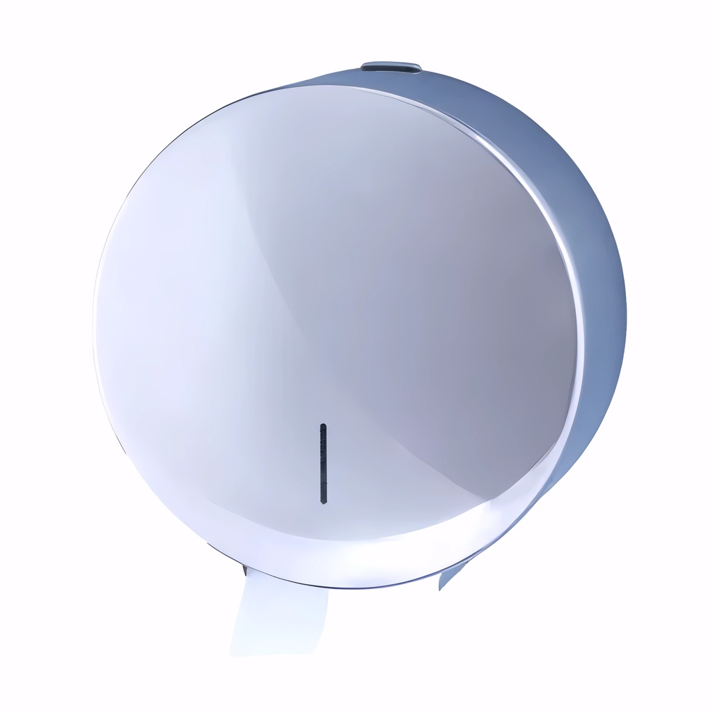 Dispensador papel higiénico Industrial en Acero inox / Brillo Ø rollo 260 mm
