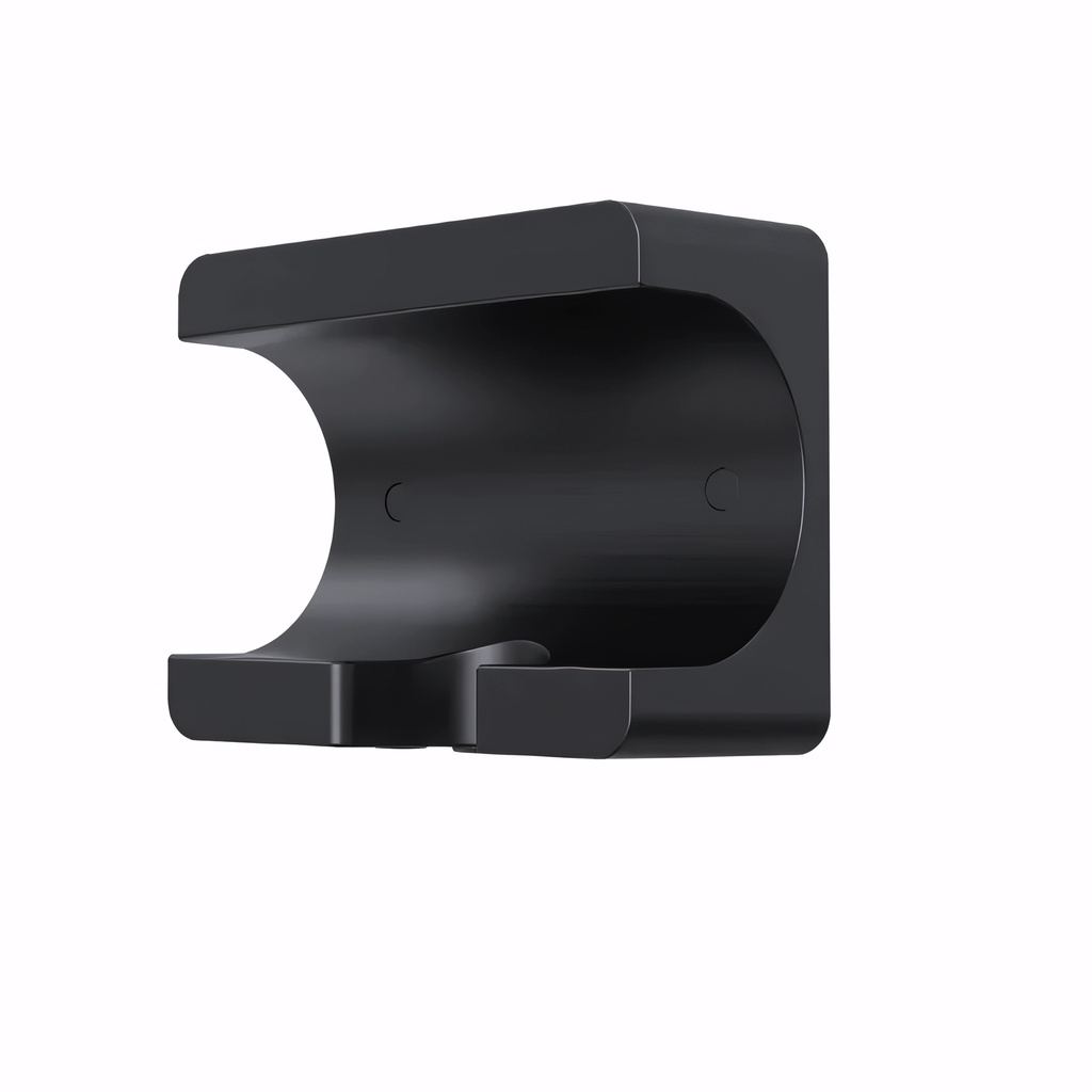 [2302020] Soporte pared Negro para secadores de cabello GCM
