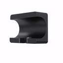 Soporte pared Negro para secadores de cabello GCM