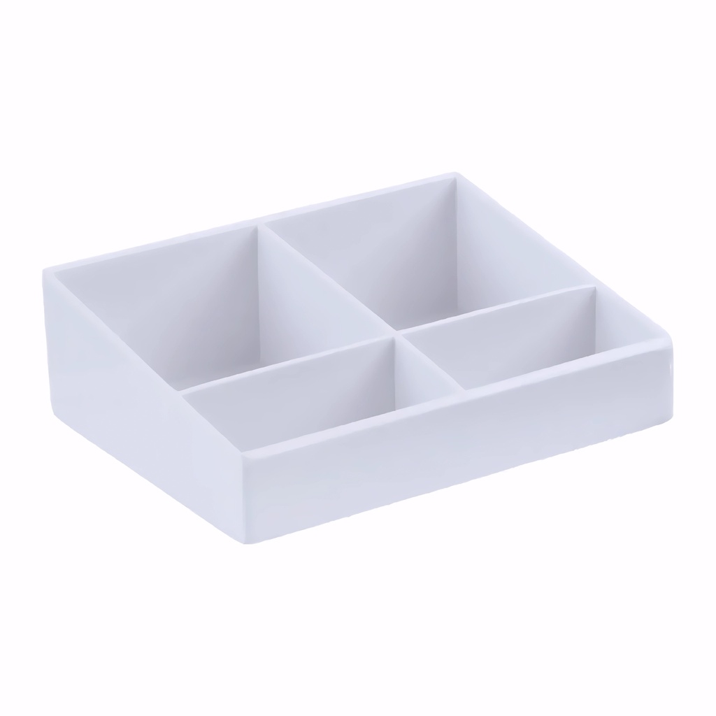 [3306705] Bandeja bolsitas pequeña en Melamina blanca