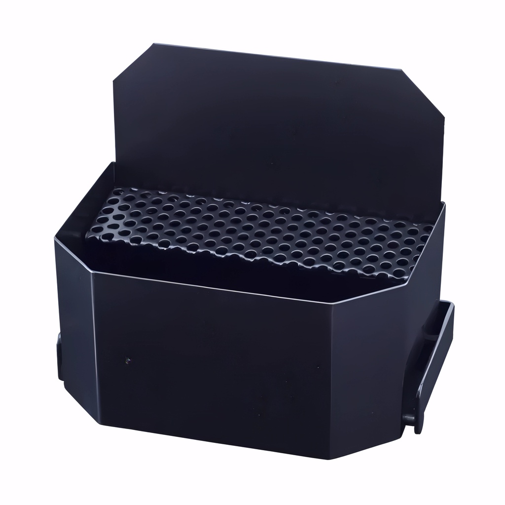 [4500000] Cenicero en Acero pintado negro a pared basculante