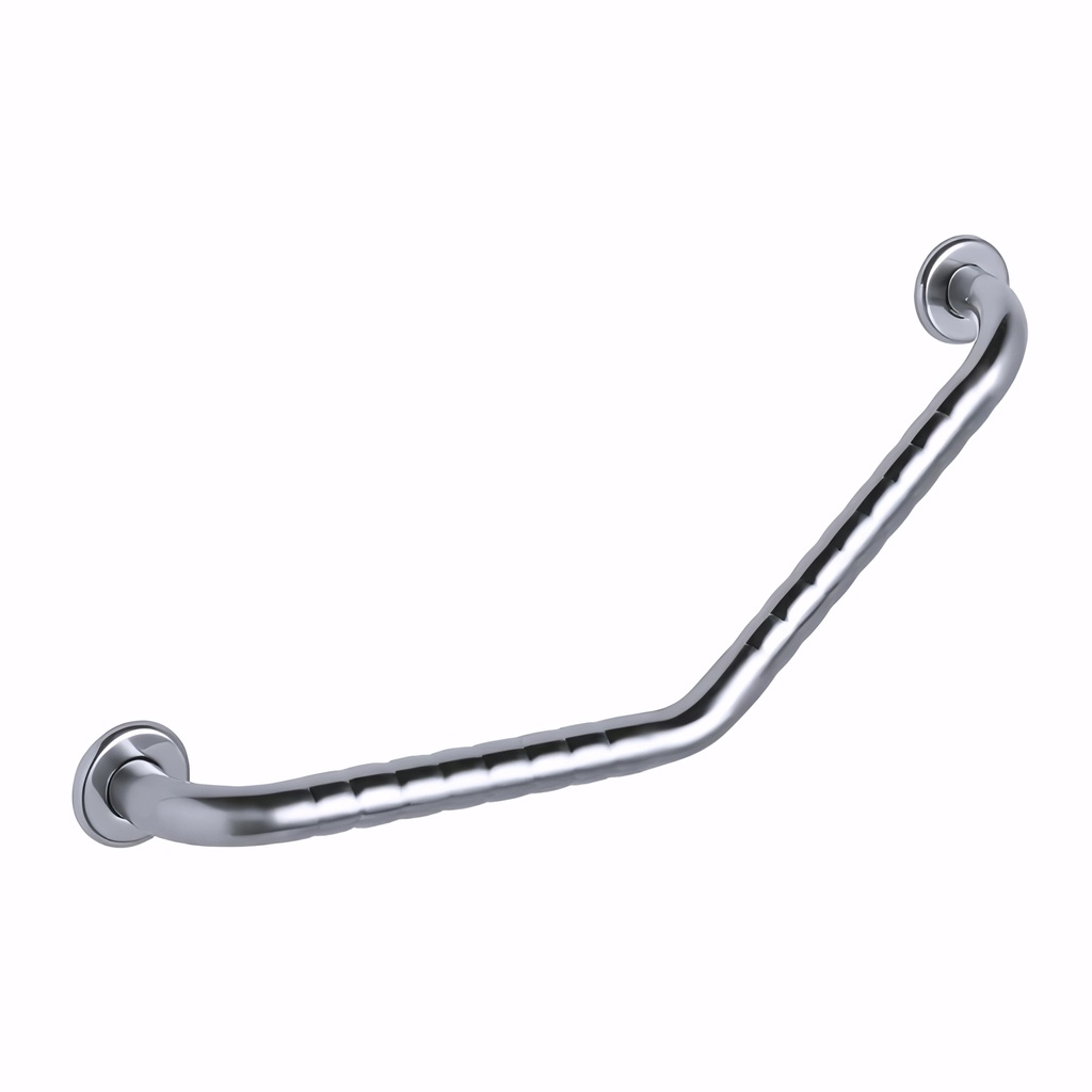 [4827000] Asidero Fijo de 30x30 cm Izquierda-Derecha en Acero inoxidable pulido ángulo 135º